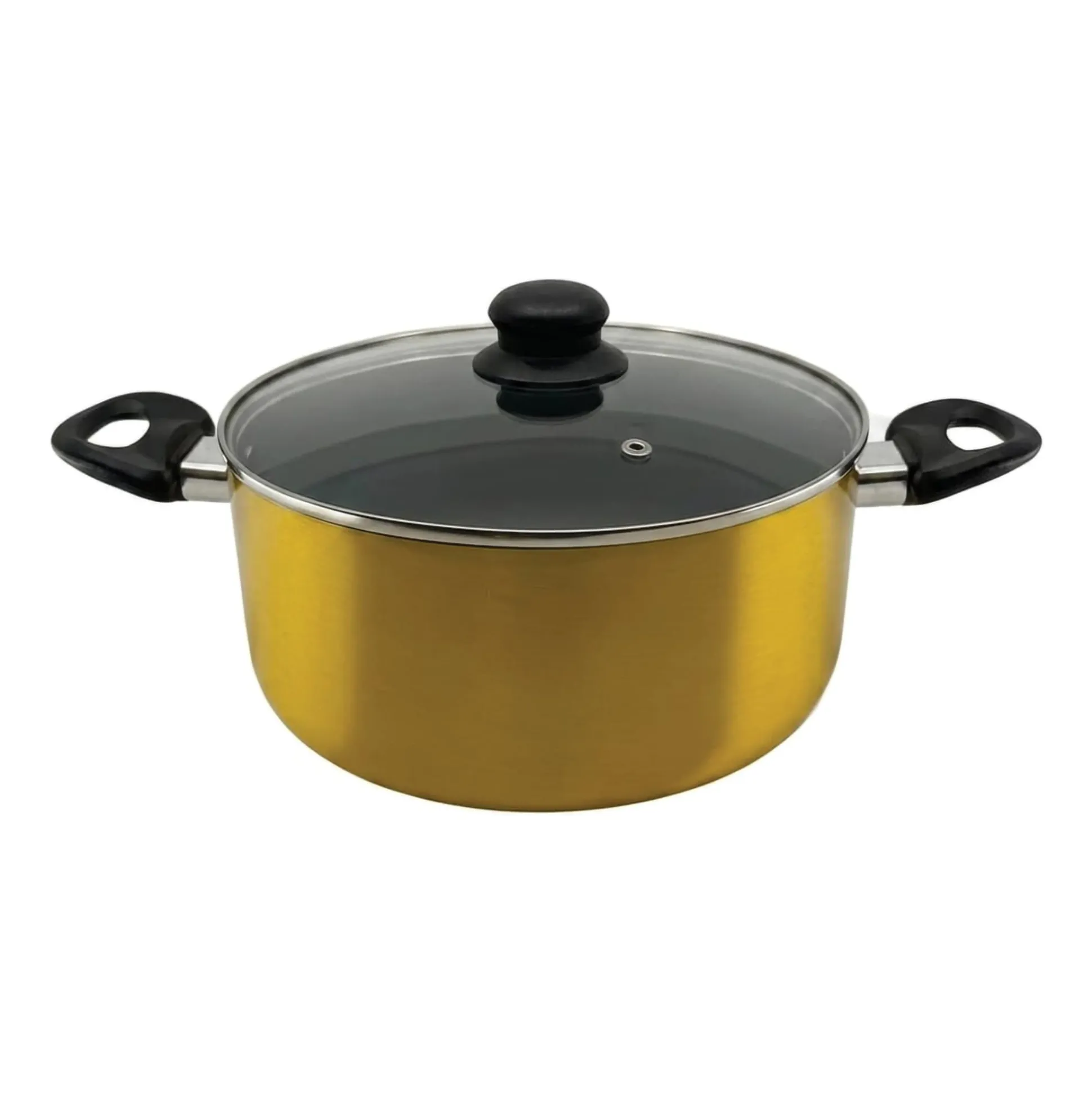 20-Piece Ceramic Metallic Cookware Set