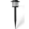 6-Piece Classic Lantern Solar LED Pathway Light Set