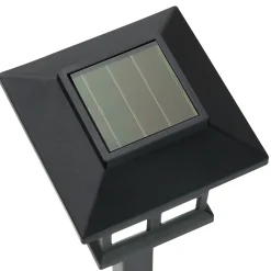6-Piece Classic Lantern Solar LED Pathway Light Set