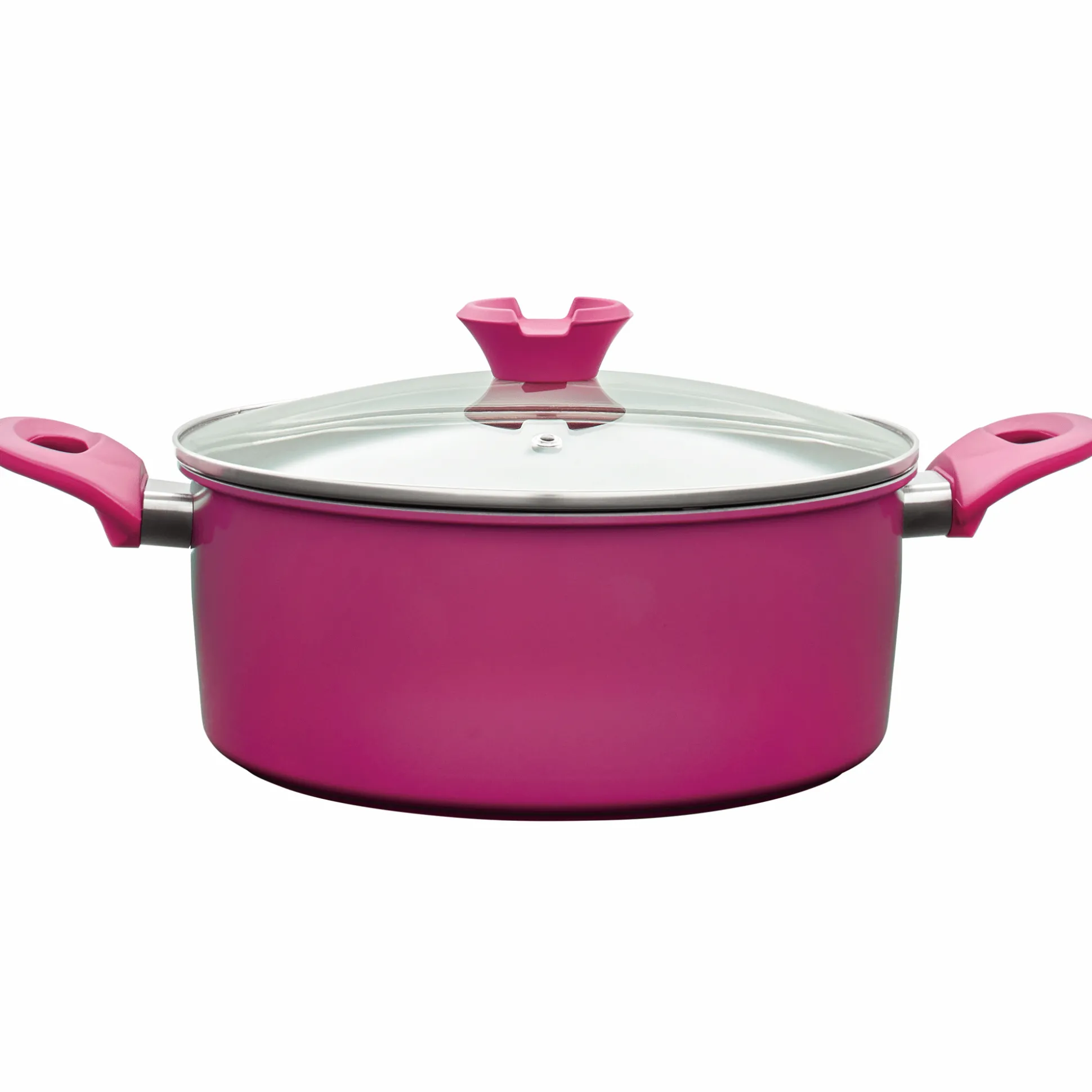 7-Piece Colorful Carbon Steel Nonstick Cookware Set