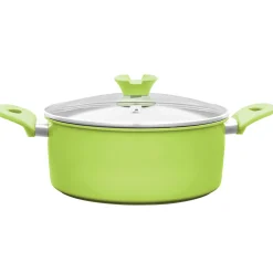 7-Piece Colorful Carbon Steel Nonstick Cookware Set