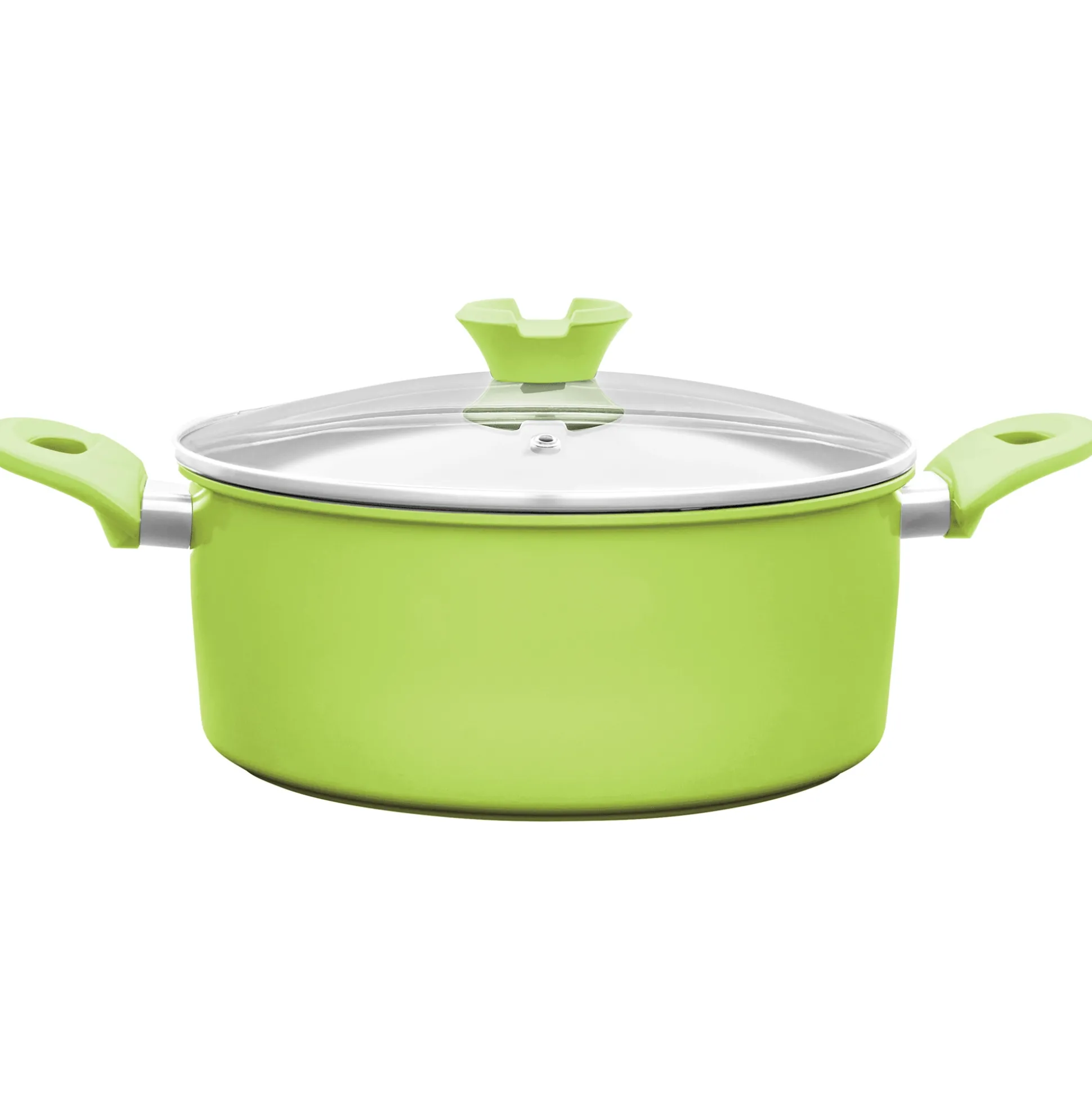 7-Piece Colorful Carbon Steel Nonstick Cookware Set