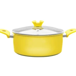 7-Piece Colorful Carbon Steel Nonstick Cookware Set