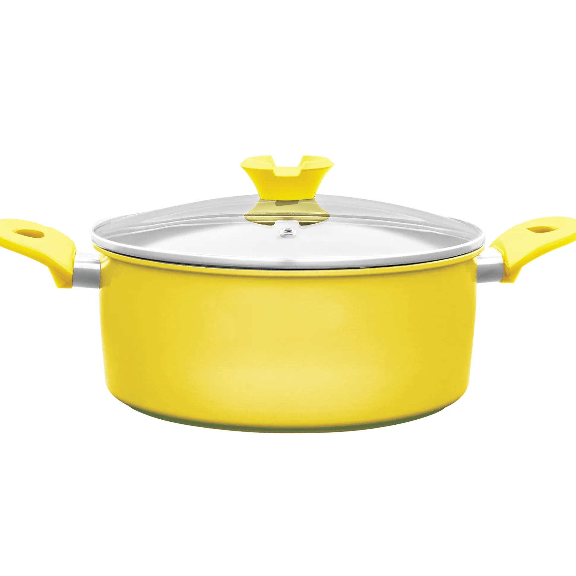 7-Piece Colorful Carbon Steel Nonstick Cookware Set