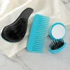 3-Piece Comb, Brush & Mirror Set