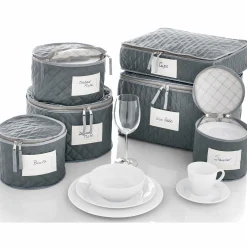 6-Piece Dinnerware Storage Set