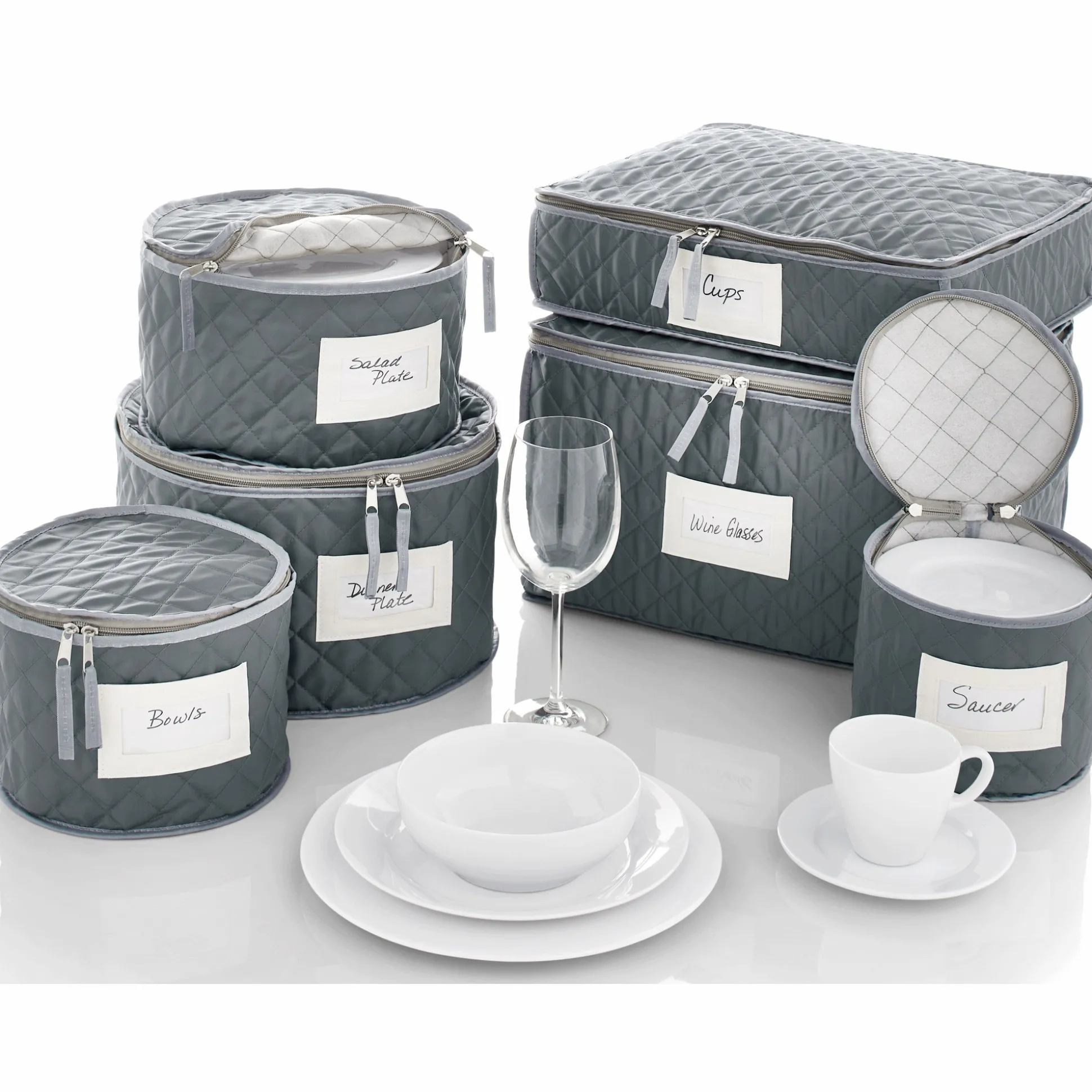 6-Piece Dinnerware Storage Set