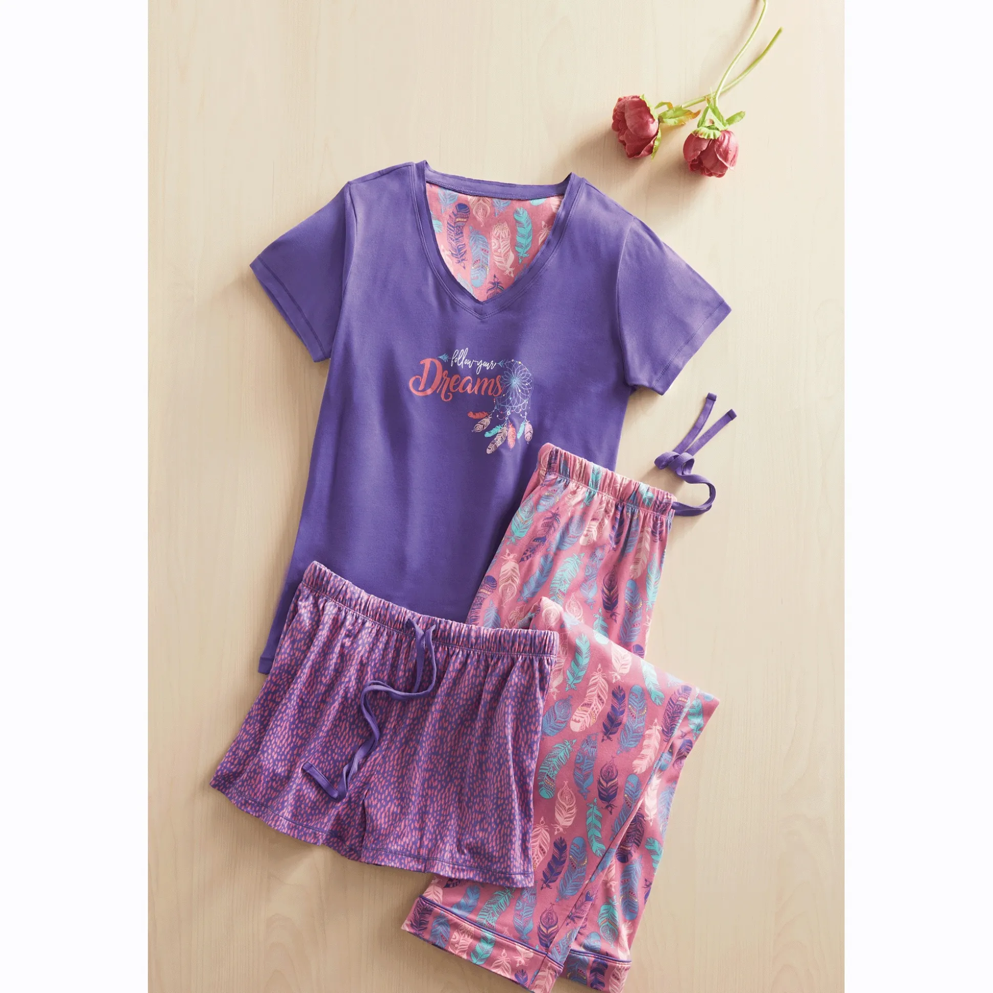 3-Piece Dream Catcher PJ Set