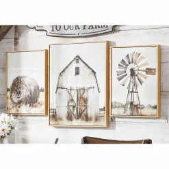 3-Piece Farm Life Wall Art Set