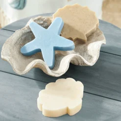 3-Piece Figural Coastal Soap Set