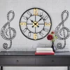 3-Piece Gem Music Notes Clock Set
