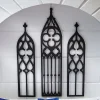 3-Piece Gothic Church Wall Art