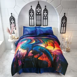 3-Piece Gothic Church Wall Art