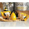 5-Piece Honeybee Gnome Tea Set