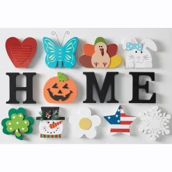 13-Piece Interchangeable Home Sign