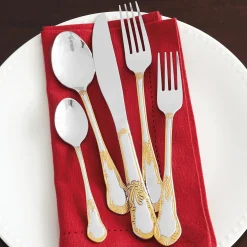 77-Piece Isabella Flatware Set with Case