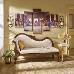 5-Piece Last Supper Wall Art