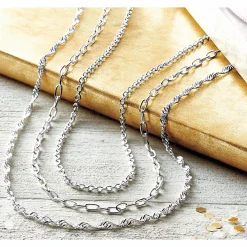 3-Piece Moderate Chain Necklace Set