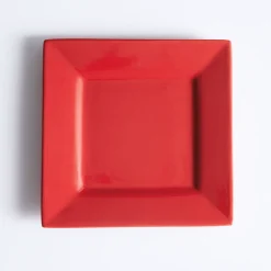 16-Piece Modern Square Dinnerware Set in Solid Colors