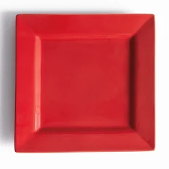 16-Piece Modern Square Dinnerware Set in Solid Colors