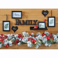 6-Piece Photo Frame and Shelf Gallery Set