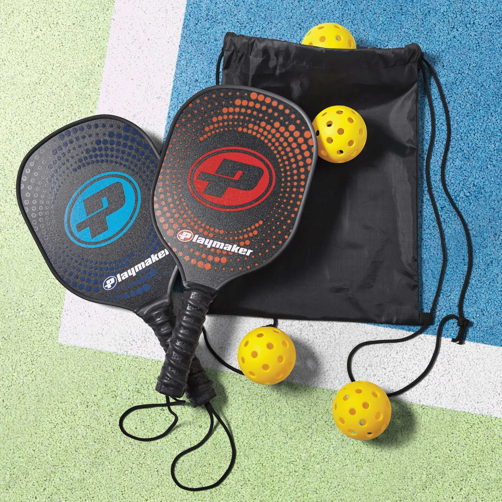 6-Piece Pickleball Set with Bag