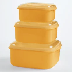 6-Piece Plastic BPA-Free Food Storage Set