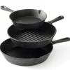 7-Piece Pre-Seasoned Cast Iron Cookware Set