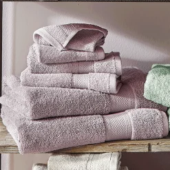 6-Piece Pure Bliss Cotton Towel Set