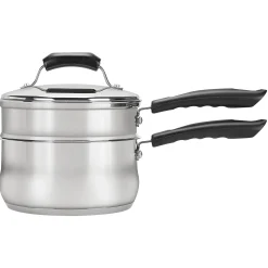 4-Piece Range Kleen 3-Quart Double Boiler Set