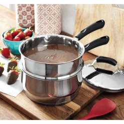 4-Piece Range Kleen 3-Quart Double Boiler Set