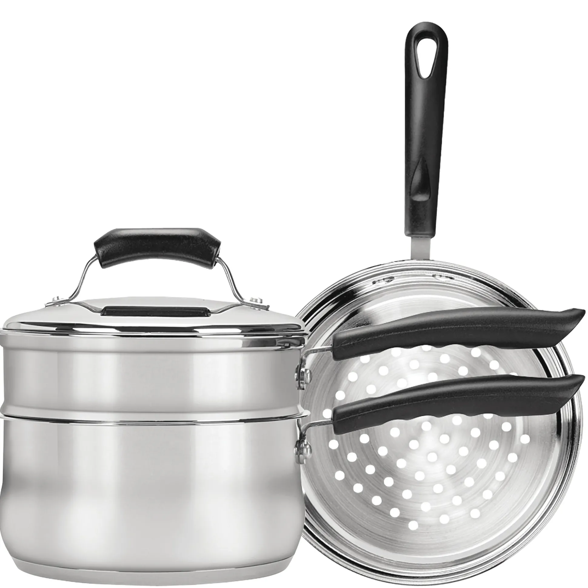 4-Piece Range Kleen 3-Quart Double Boiler Set