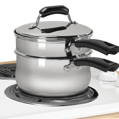 4-Piece Range Kleen 3-Quart Double Boiler Set