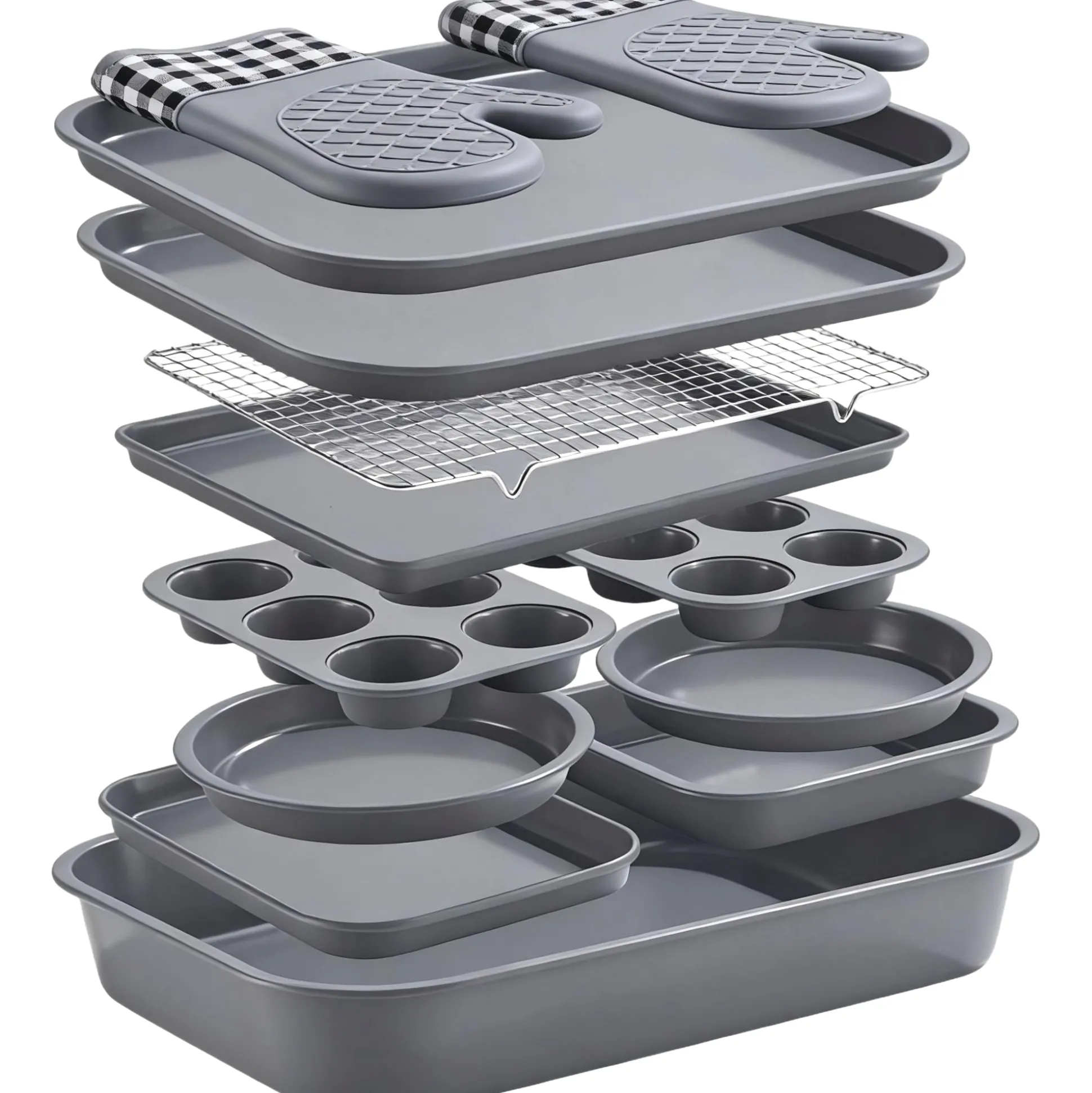 13-Piece Stackable Bakeware Set