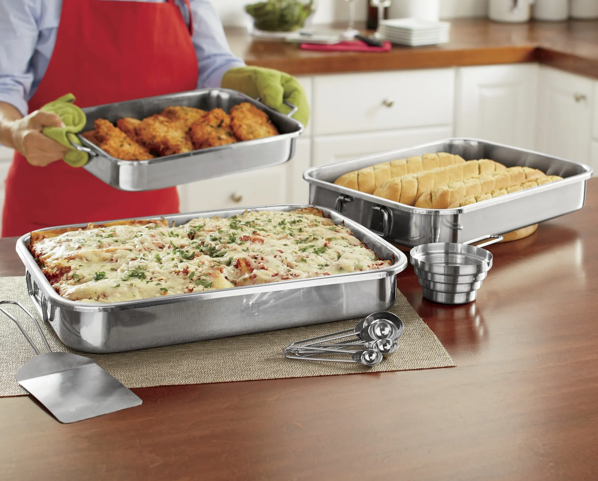 12-Piece Stainless Steel Roasting Set