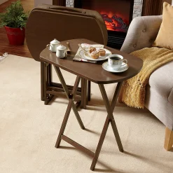 5-Piece Tray Table Set