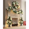 Poinsettia Christmas Wreath