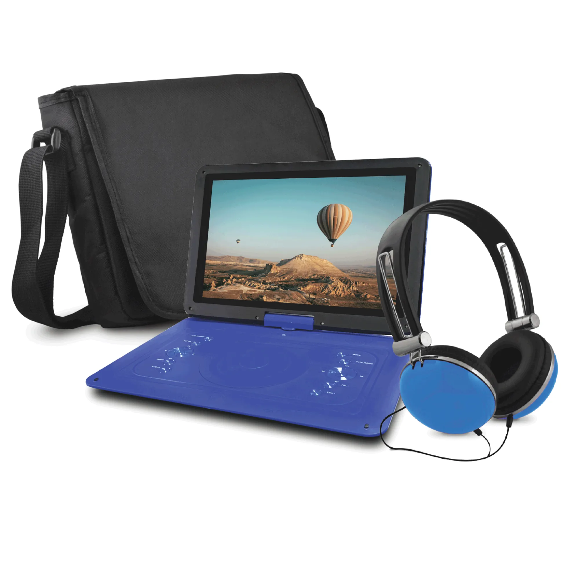 14.1" Portable DVD Player with Headphones