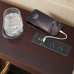 Powered Cupholder Console