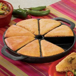 Pre-Seasoned Cast Iron Cornbread Pan