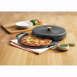 Pre-Seasoned Cast Iron Personal Pizza Maker