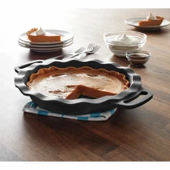 Pre-Seasoned Cast Iron Pie Pan