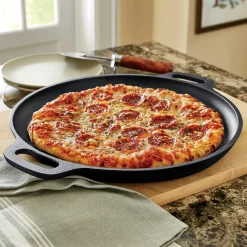 Pre-Seasoned Cast Iron Pizza Pan