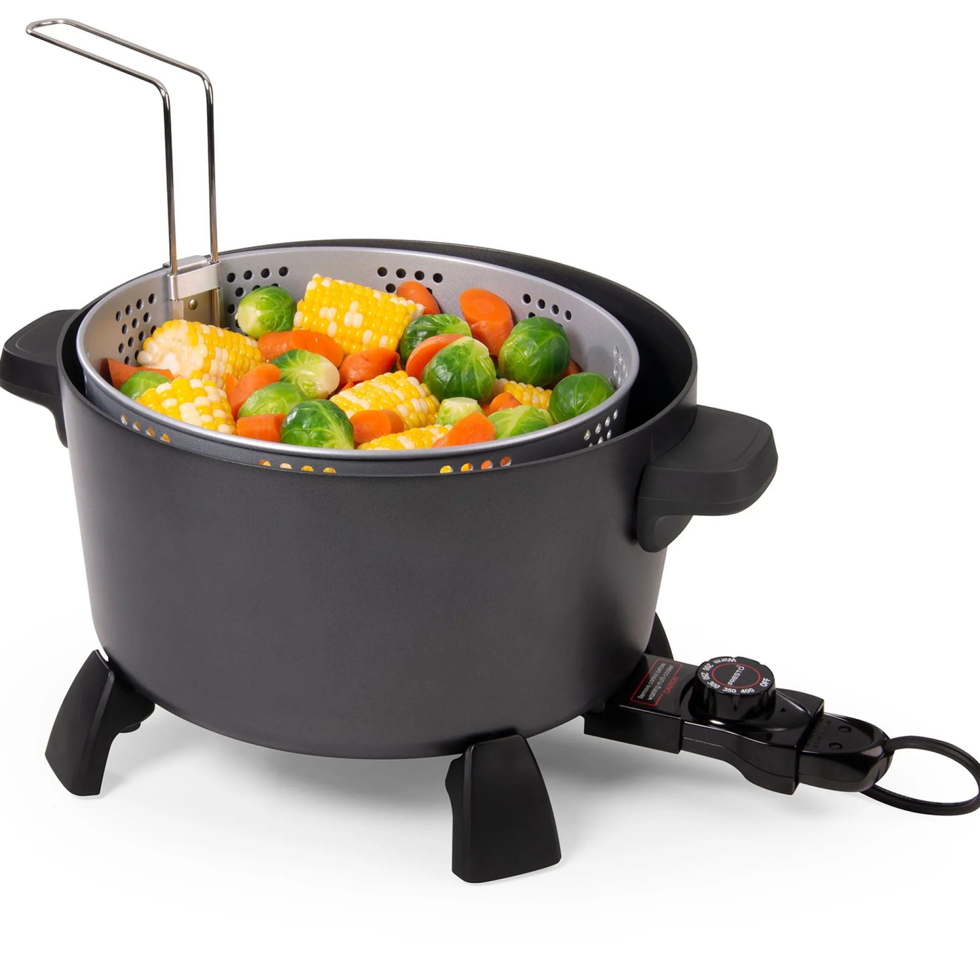 Presto 10-Quart Kitchen Kettle XL Multi-Cooker and Steamer