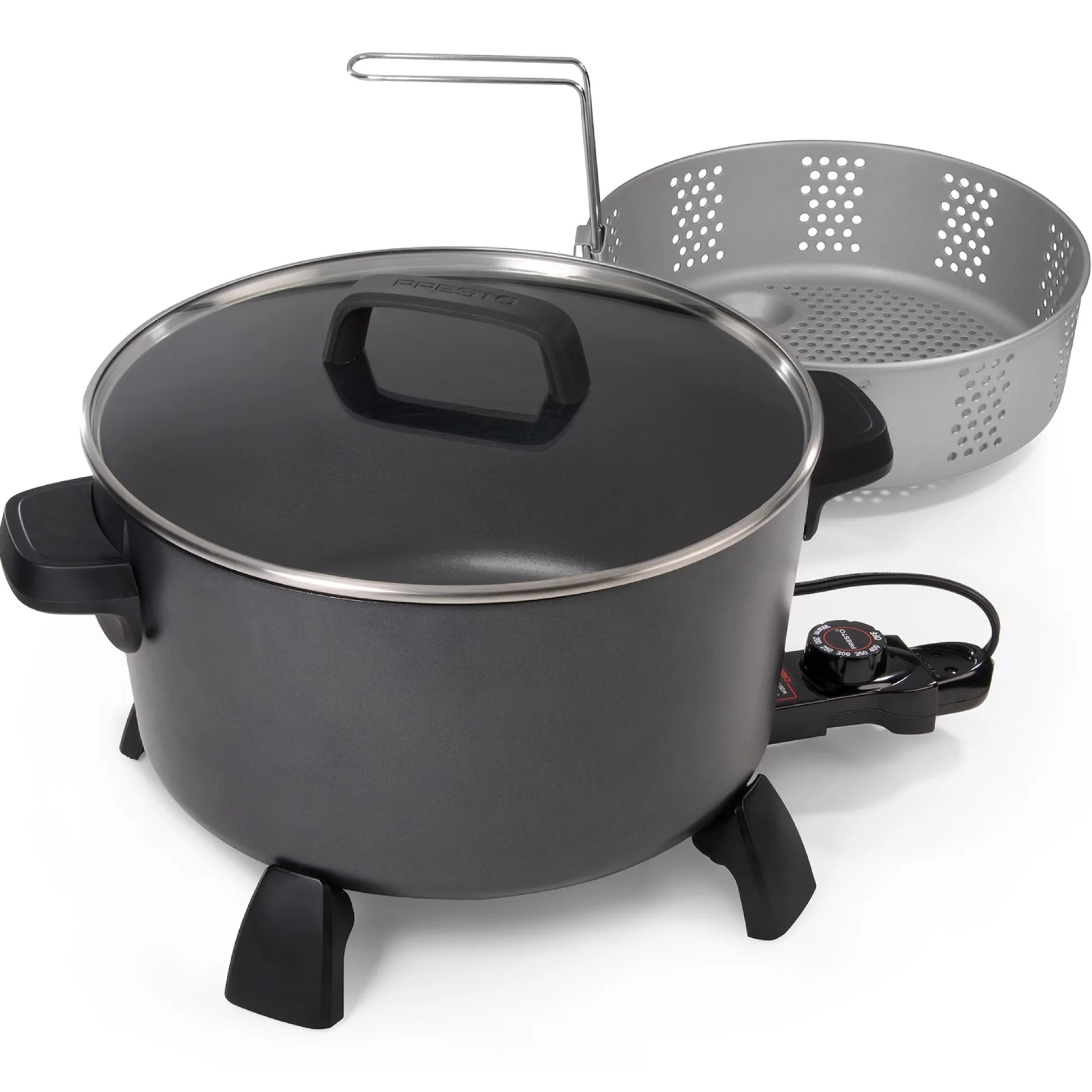 Presto 10-Quart Kitchen Kettle XL Multi-Cooker and Steamer