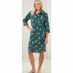 Printed Flannel PJs or Nightshirt