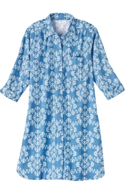 Printed Flannel PJs or Nightshirt