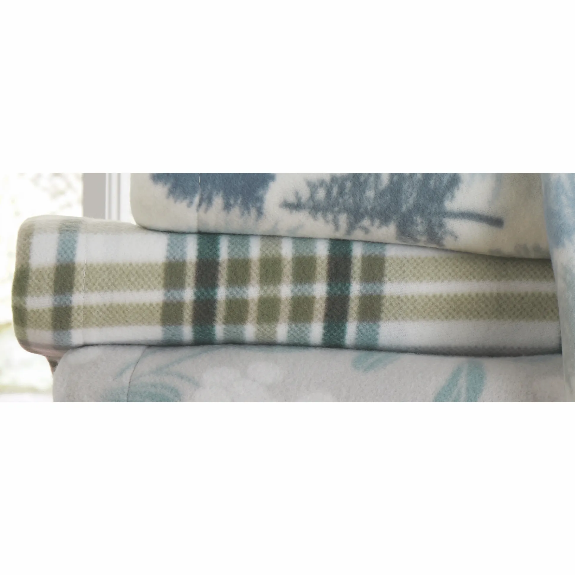 Printed Fleece Sheet Set