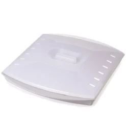 Progressive Microwave Bacon Grill with Cover and Fat-Draining Design