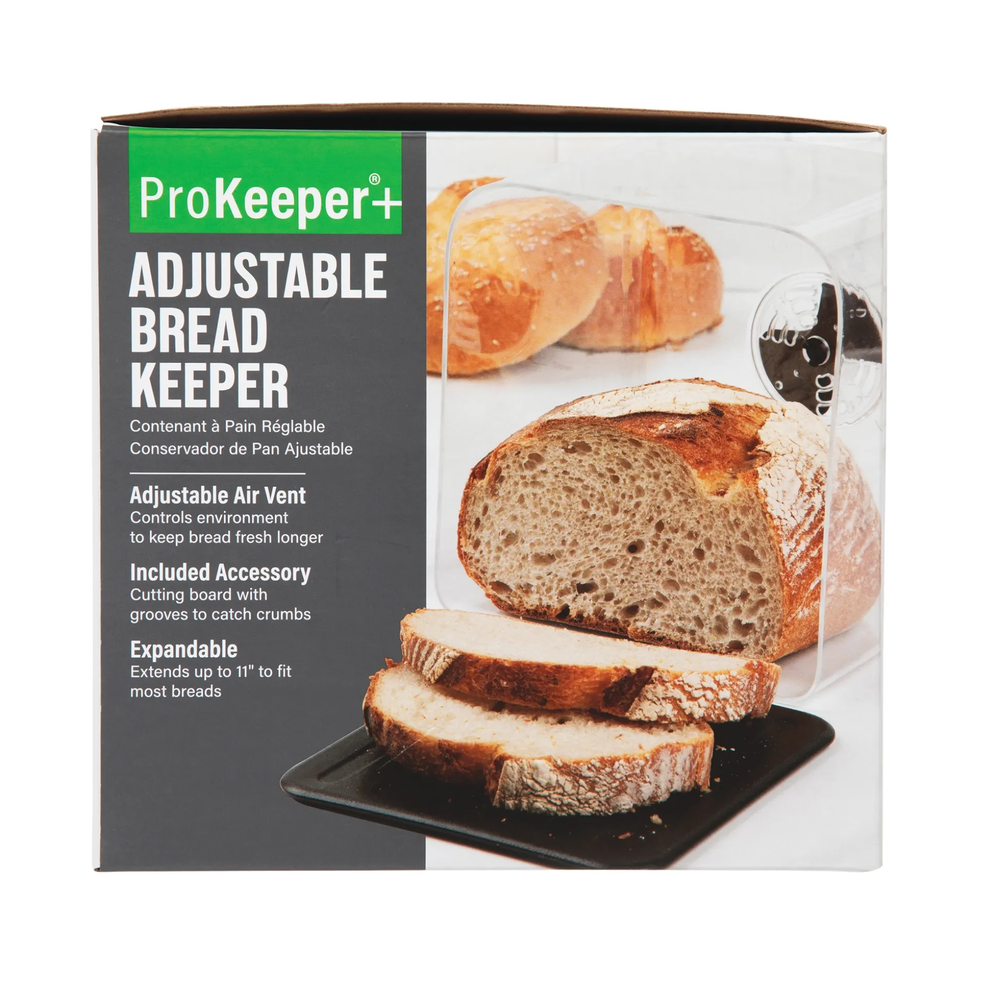 Progressive ProKeeper+ Adjustable Bread Keeper